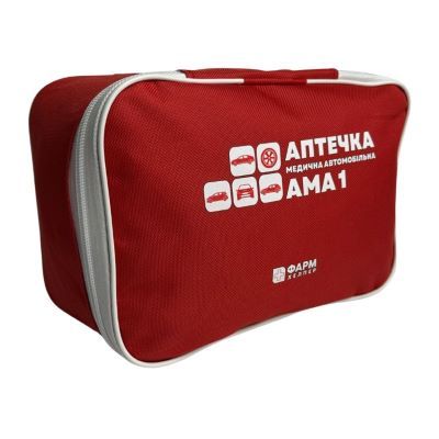 Аптечка автомобільна АМА-1 (ДСТУ 3961-2000 , сумка)