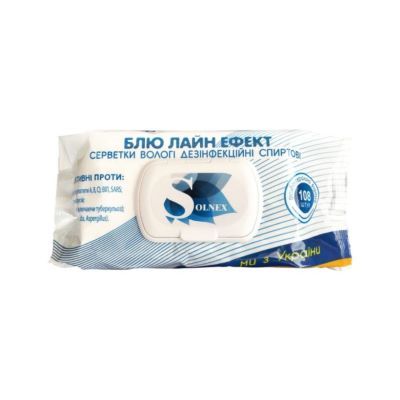 Блю Лайн Ефект серветки спиртові дезінфекційні 